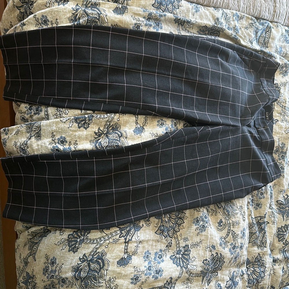 Loft crop dress pants